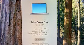 Good
													MacBook Pro 2021 - 14" - Apple M1 Pro 10-core, Gray, 512 GB, 16 GB, photo 2 of 12