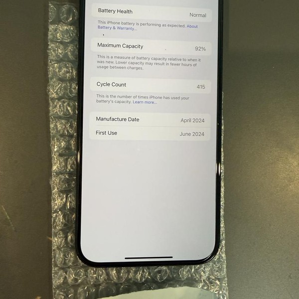 Apple iPhone 15 Plus - Unlocked, 256 GB, Black, A2847