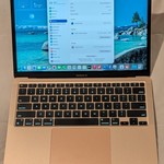 Good MacBook Air 2020 - 13 inch - 256 GB, Gold, 8 GB, Apple M1