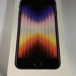 New Apple iPhone SE 3rd Gen 2022 - Unlocked, 64 GB, Midnight, A2595