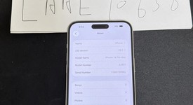 Good
													Apple iPhone 14 Pro Max - Unlocked, Silver, 128 GB, A2651, photo 1 of 10