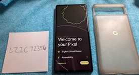 Good
													Google Pixel 6 - Verizon, Seafoam, 128 GB, 8 GB, G9S9B, mmWave, photo 1 of 8