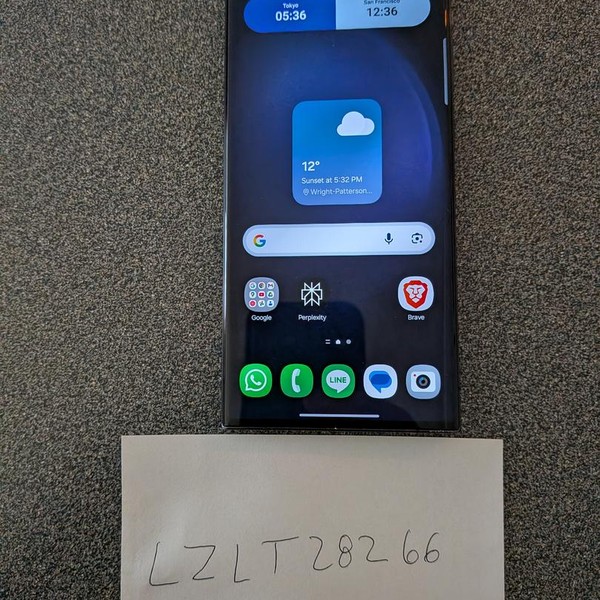 Samsung Galaxy S23 Ultra - Unlocked Non-US, 256 GB, Black, 12 GB, SM-S918B/DS