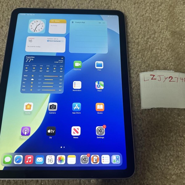 Apple iPad Air 11 inch (M2) 2024 - Wi-Fi, 128 GB, Purple, A2902