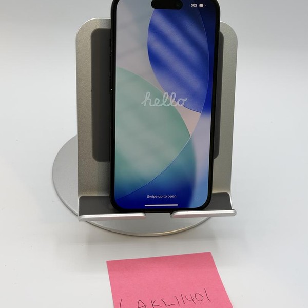 Apple iPhone 15 - Unlocked, 256 GB, Black, A2846