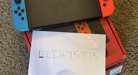 Good
													Nintendo Switch - OLED - Red & Blue, 64 GB, photo 1 of 1