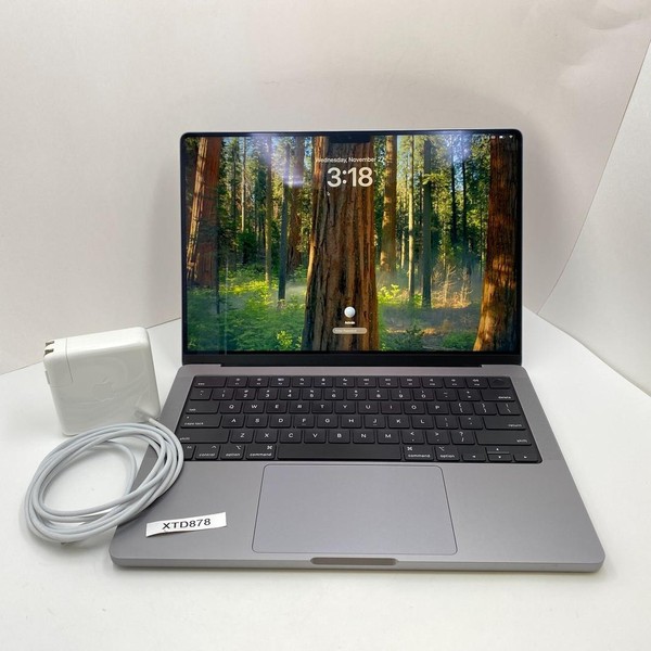 MacBook Pro 2021 - 14 inch - 512 GB, Gray, 32 GB, Apple M1 Pro 8-core