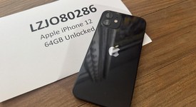 Good
													Apple iPhone 12 - Unlocked, Black, 64 GB, A2172, photo 3 of 4