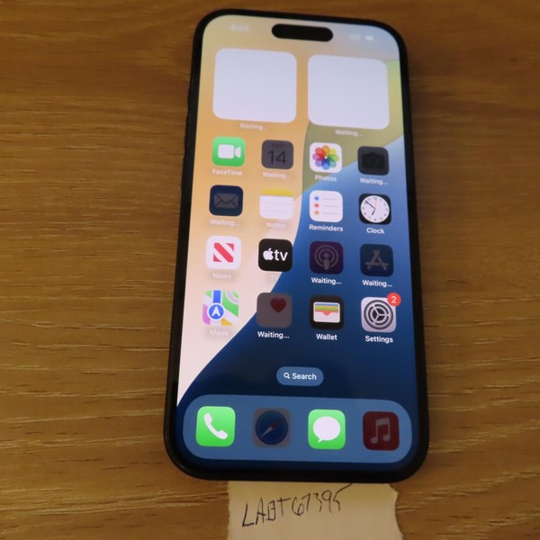 Apple iPhone 15 - T-Mobile, 128 GB, Black, A2846