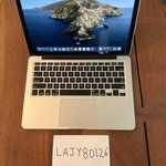Good MacBook Pro 2013 (Retina) - 13 inch - 256 GB, Silver, 8 GB