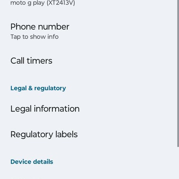 Moto G Play (2024) - Unlocked, 64 GB, Blue, 4 GB