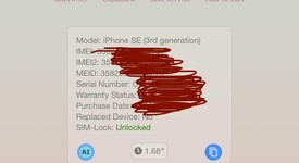 New
													Apple iPhone SE 3rd Gen 2022 - Unlocked, Midnight, 64 GB, A2595, photo 3 of 5