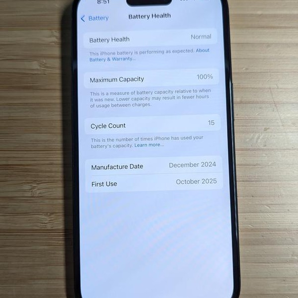 Apple iPhone 16 - Unlocked, 128 GB, Black, A3081