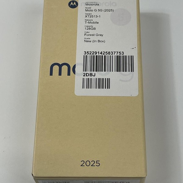 Moto G 5G (2025) - T-Mobile, Gray, 128 GB