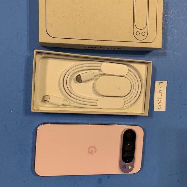 Google Pixel 9 Pro - Unlocked, 256 GB, Rose, 16 GB, GR83Y