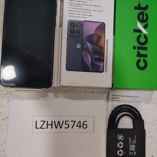 Moto G Stylus 5G (2025) - Cricket, 128 GB, Gibraltar Sea, 8 GB