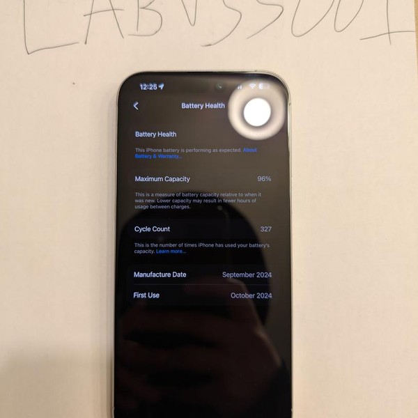 Apple iPhone 16 Pro Max - Unlocked, 256 GB, White, A3084