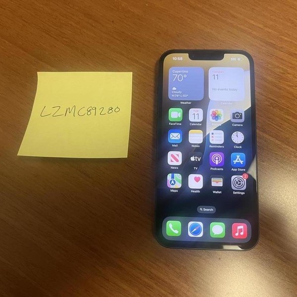 Apple iPhone 14 - Unlocked, 128 GB, Midnight, A2649