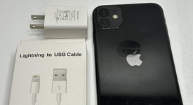Good
													Apple iPhone 11 - Unlocked, Black, 128 GB, A2111, photo 2 of 7