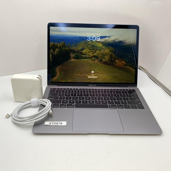 MacBook Air 2019 - 13 inch - 256 GB, Gray, 8 GB, Intel Core i5
