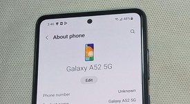 Good
													Samsung Galaxy A52 5G - T-Mobile, Black, 128 GB, 6 GB, photo 3 of 5