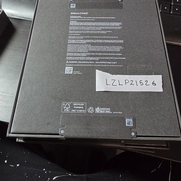 Samsung Galaxy Z Fold7 - Unlocked, 512 GB, Silver Shadow, 12 GB, SM-F966U1