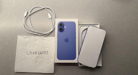 Mint
													Apple iPhone 16 - Unlocked, Ultramarine, 256 GB, A3081, photo 5 of 18