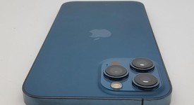 Good
													Apple iPhone 12 Pro Max - Unlocked, Pacific Blue, 128 GB, A2342, photo 4 of 6