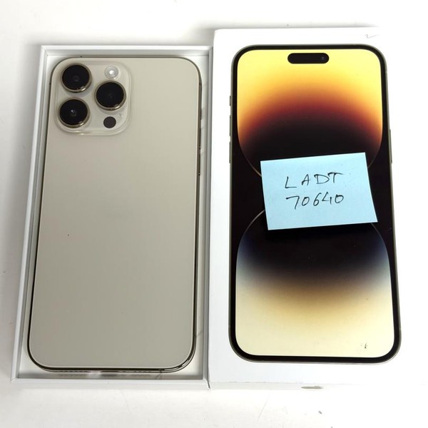 Apple iPhone 14 Pro Max - Unlocked, 128 GB, Gold, A2651