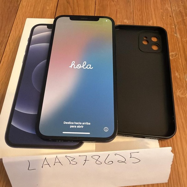 Apple iPhone 12 - Unlocked, Black, 64 GB, A2172