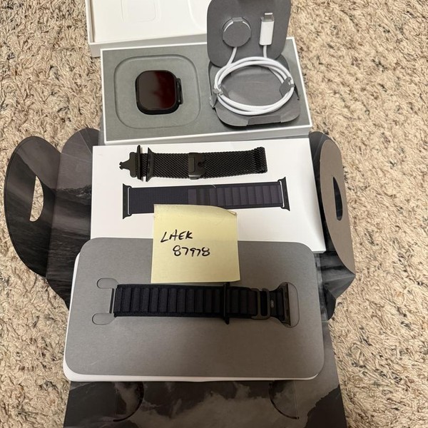 Apple Watch Ultra 3 49mm - Unlocked, Black, A3281