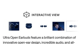Used
													Bose Ultra Open Earbuds - Lunar Blue, photo 2 of 5