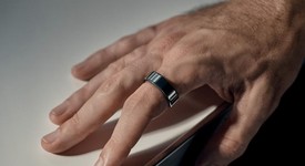 Mint
													Oura Ring Gen 3 - Black, Size 11, Heritage, photo 5 of 7