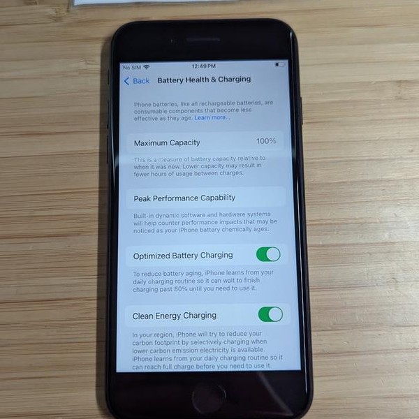 Apple iPhone SE 3rd Gen 2022 - T-Mobile, 64 GB, Midnight, A2595