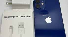 Good
													Apple iPhone 12 Mini - Unlocked, Blue, 64 GB, A2176, photo 2 of 7