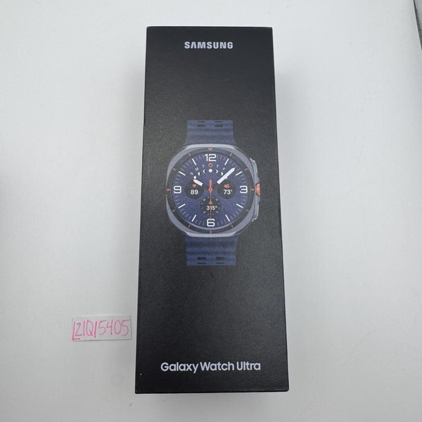 Samsung Galaxy Watch Ultra (2025) - Unlocked, Titanium Blue, SM-L705, 47mm