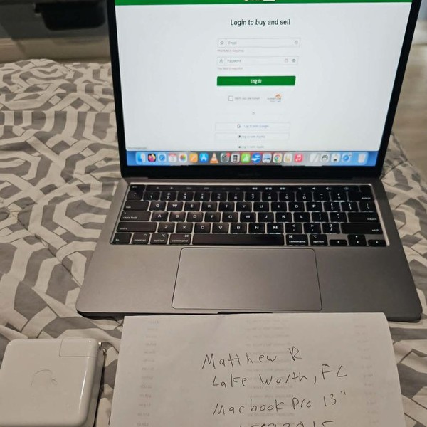 MacBook Pro 2020 - 13 inch - 512 GB, Silver, 16 GB, Intel Core i5
