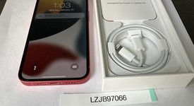 Good
													Apple iPhone 12 Mini - Unlocked, Red, 64 GB, A2176, photo 3 of 4