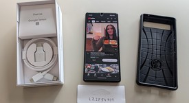 Good
													Google Pixel 6a - Unlocked, Charcoal, 128 GB, 6 GB, GX7AS, photo 1 of 10