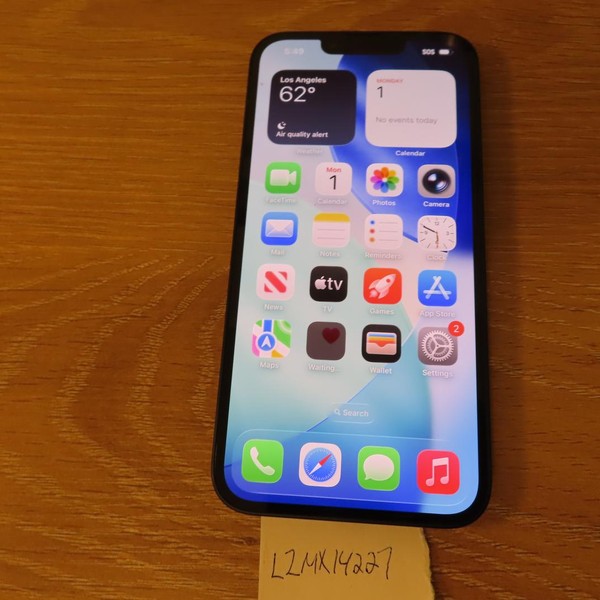 Apple iPhone 16e - Unlocked, 128 GB, Black, A3212