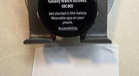 Fair
													Samsung Galaxy Watch Active2 40mm - Unlocked, Black, Stainless Steel, photo 5 of 5