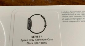 New
													Apple Watch Series 4 44mm - Gray, A1978 - GPS, Aluminum, photo 3 of 5