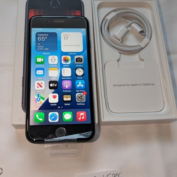 Apple iPhone SE 3rd Gen 2022 - Verizon, 64 GB, Midnight, A2595