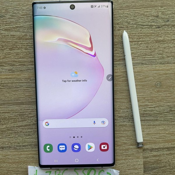 Samsung Galaxy Note 10 - AT&T, 256 GB, White, 8 GB, SM-N970U