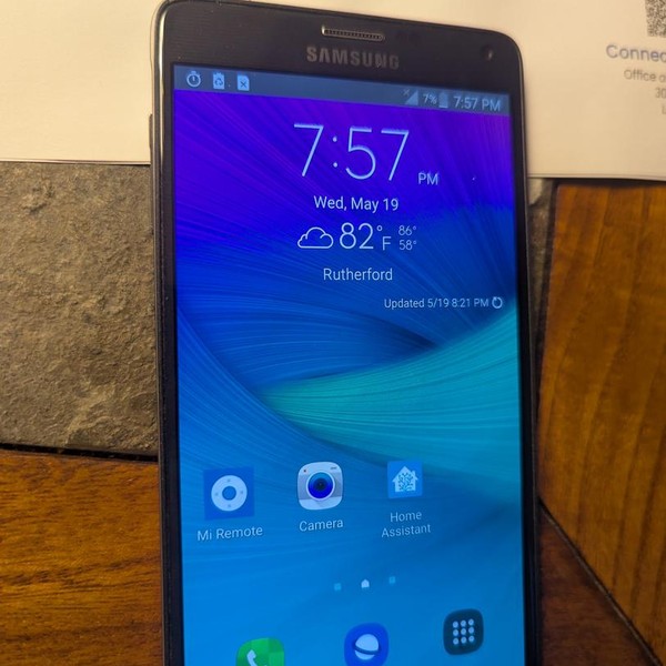 Samsung Galaxy Note 4 - Verizon, 32 GB, Black, N910V