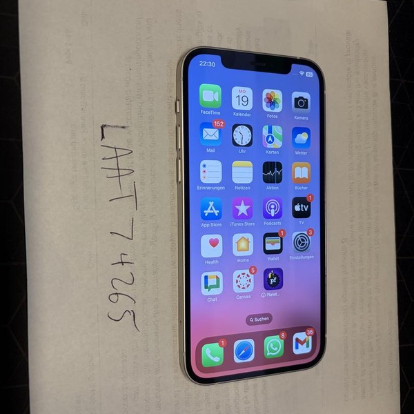 Apple iPhone 12 - Unlocked, 64 GB, White, A2172