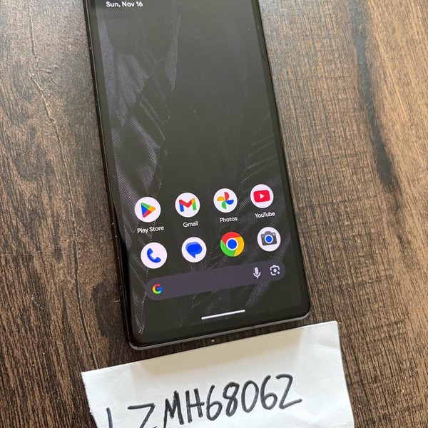 Google Pixel 7a - Unlocked, 128 GB, Charcoal, 8 GB, GWKK3