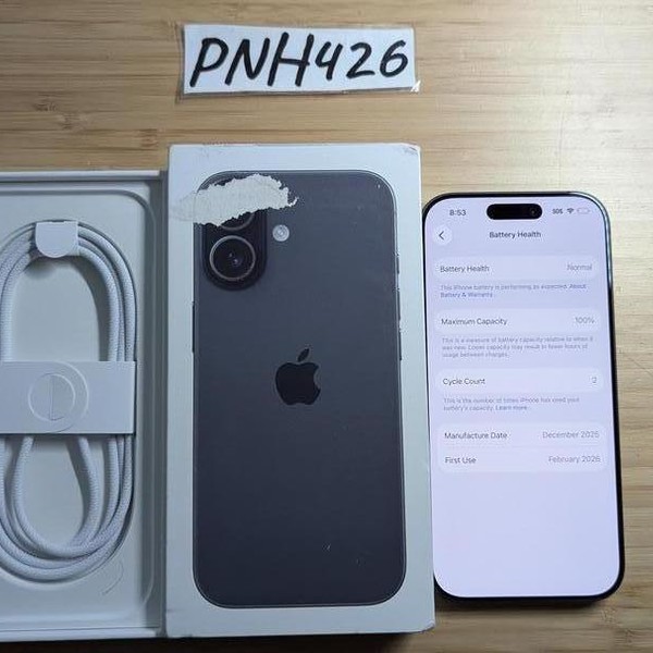 Apple iPhone 17 - AT&T, 256 GB, Black, A3258
