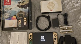 Good
													Nintendo Switch - OLED - White, 64 GB, The Legend of Zelda: Tears of the Kingdom Edition, photo 1 of 17