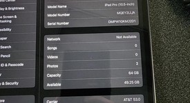 Good
													Apple iPad Pro 10.5" - AT&T, Gray, 64 GB, photo 3 of 5